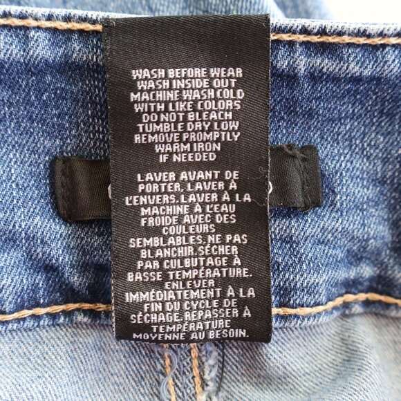 Size 8 - d. jeans flare leg jeans - Medium Wash - Blue Jeans - Denim Jeans - Picture 11 of 11